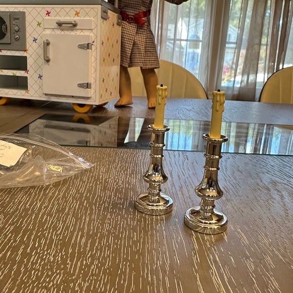 American girl Josefina’s nighttime necessities candlesticks - Picture 1 of 2